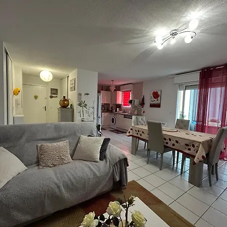 A Pour 4 Pers. Avec Loggia Et Parking - Fr-1-239-1116 Apartment Ondres
