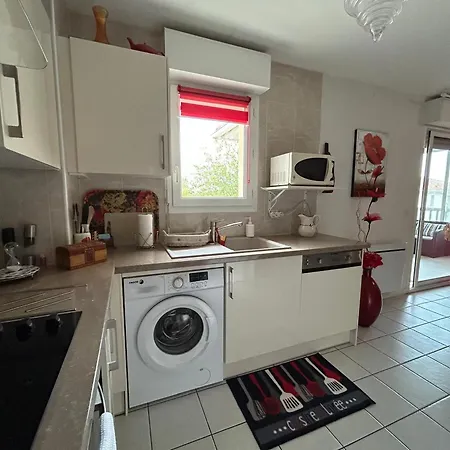 A Pour 4 Pers. Avec Loggia Et Parking - Fr-1-239-1116 Apartment Ondres